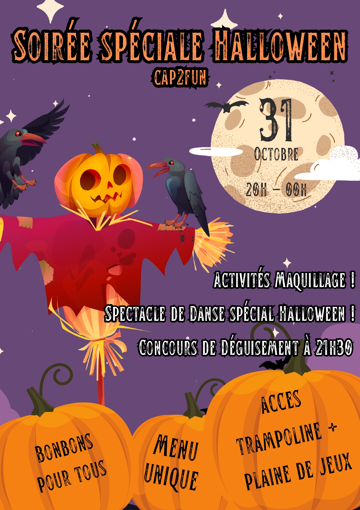 Soirée Halloween Cap2Fun